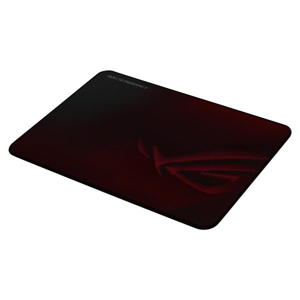 Zweites Bild vonASUS ROG Scabbard II, Rot, Abbildung, Stoff, Gummi, Anti-Rutsch-Basis, Gaming-Mauspad