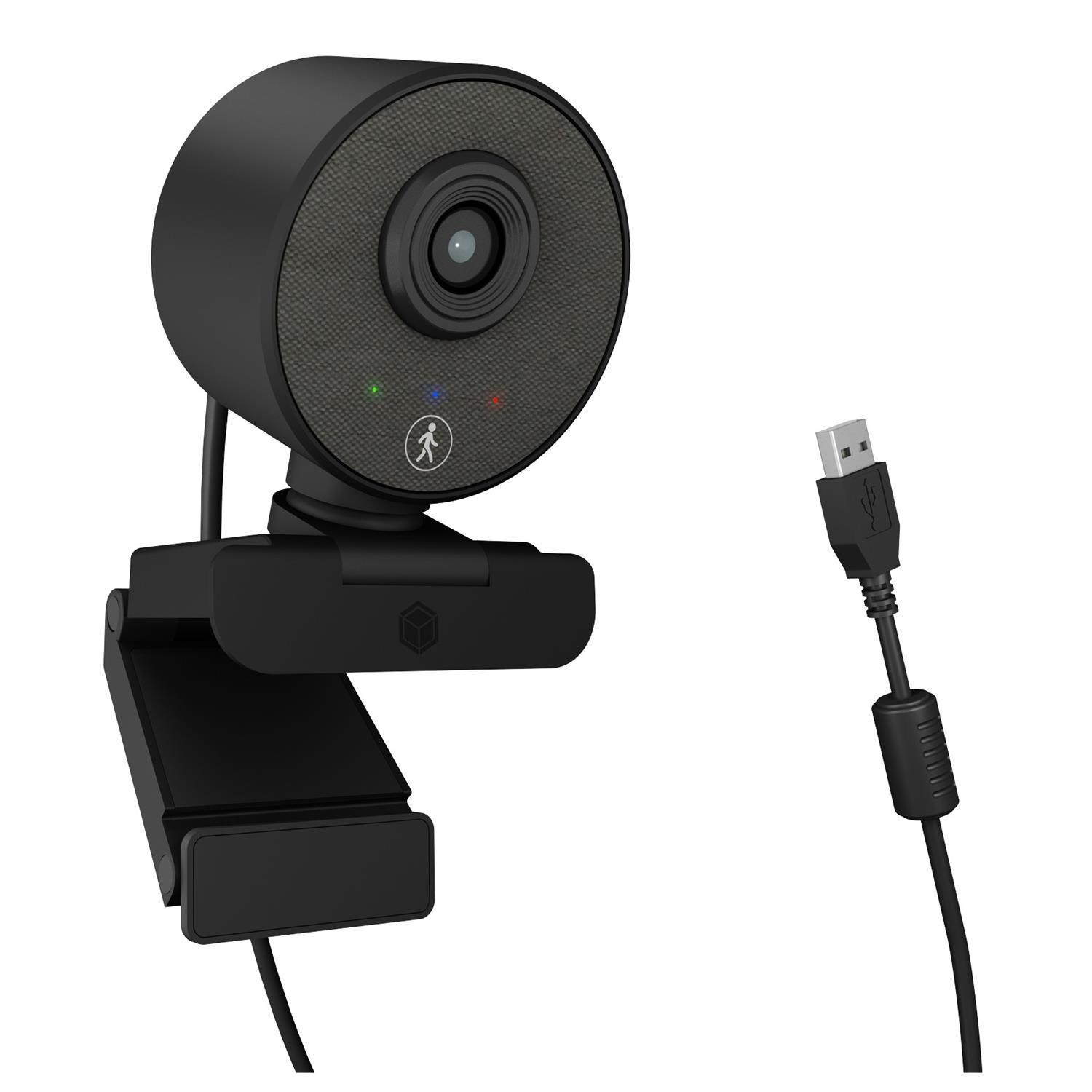Zweites Bild vonICY BOX IB-CAM501-HD, 1920 x 1080 Pixel, Full HD, 30 fps, H.264, MJPG, 3.6 - 3.6 mm, USB 2.0