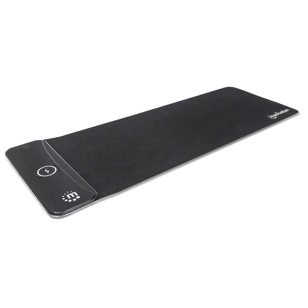 Zweites Bild vonManhattan 425513, Schwarz, Einfarbig, Tuch, USB, Rot/Grün/Blau, Gaming-Mauspad