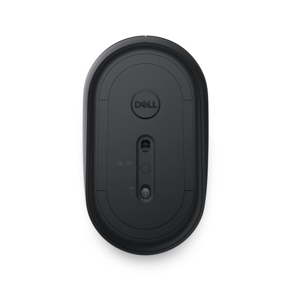 Zweites Bild vonDell Mobile Wireless-Maus – MS3320W – Schwarz, Beidhändig, Optisch, RF Wireless + Bluetooth, 1600 DPI, Schwarz