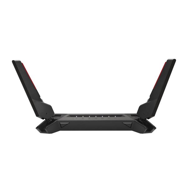 Zweites Bild vonASUS GT-AX6000 AiMesh, Wi-Fi 6 (802.11ax), Dual-Band (2,4 GHz/5 GHz), Ethernet/LAN, 3G, Schwarz, Tabletop-Router