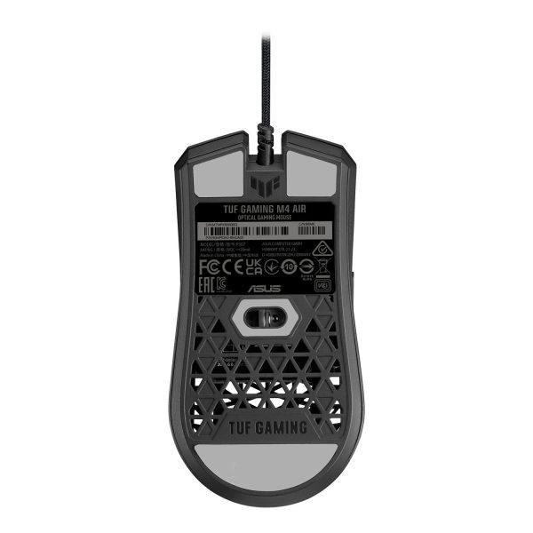 Zweites Bild vonASUS TUF Gaming M4 Air, Beidhändig, Optisch, USB Typ-A, 16000 DPI, Schwarz