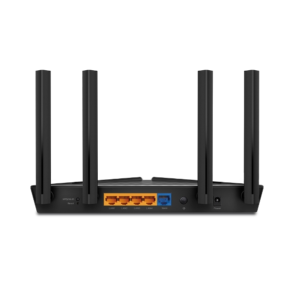 Zweites Bild vonTP-LINK Archer AX1800 Dual-Band Wi-Fi 6 Router, Wi-Fi 6 (802.11ax), Dual-Band (2,4 GHz/5 GHz), Ethernet/LAN, Schwarz, Tabletop-Router