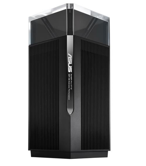 ASUS ZenWiFi Pro ET12, Schwarz, Intern, Leistung, Status, Tri-Band (2,4 GHz/5 GHz/6 GHz), Wi-Fi 6E (802.11ax), 802.11a, 802.11b, 802.11g, Wi-Fi 4 (802.11n), Wi-Fi 5 (802.11ac), Wi-Fi 6 (802.11ax), Wi-Fi 6E...
