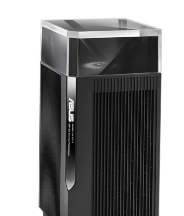Zweites Bild vonASUS ZenWiFi Pro ET12, Schwarz, Intern, Leistung, Status, Tri-Band (2,4 GHz/5 GHz/6 GHz), Wi-Fi 6E (802.11ax), 802.11a, 802.11b, 802.11g, Wi-Fi 4 (802.11n), Wi-Fi 5 (802.11ac), Wi-Fi 6 (802.11ax), Wi-Fi 6E...