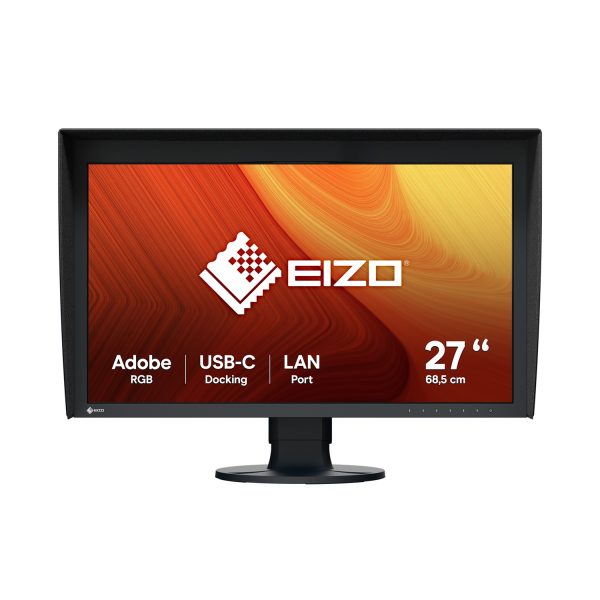 EIZO ColorEdge CG2700S, 68,6 cm (27"), 2560 x 1440 Pixel, Wide Quad HD, LCD, 19 ms, Schwarz