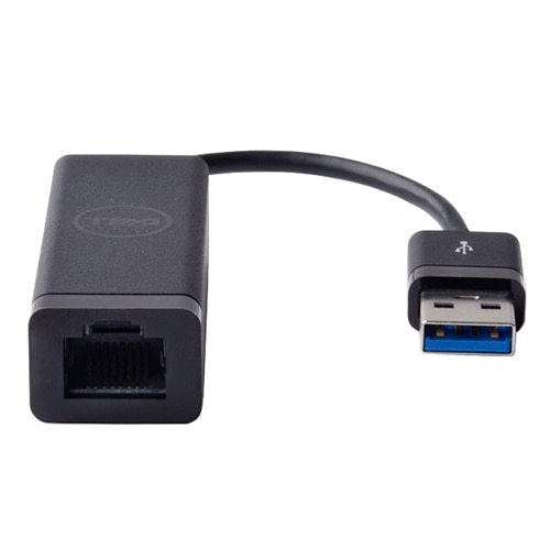 Dell 470-ABBT, Kabelgebunden, USB, Ethernet, 1000 Mbit/s, Schwarz