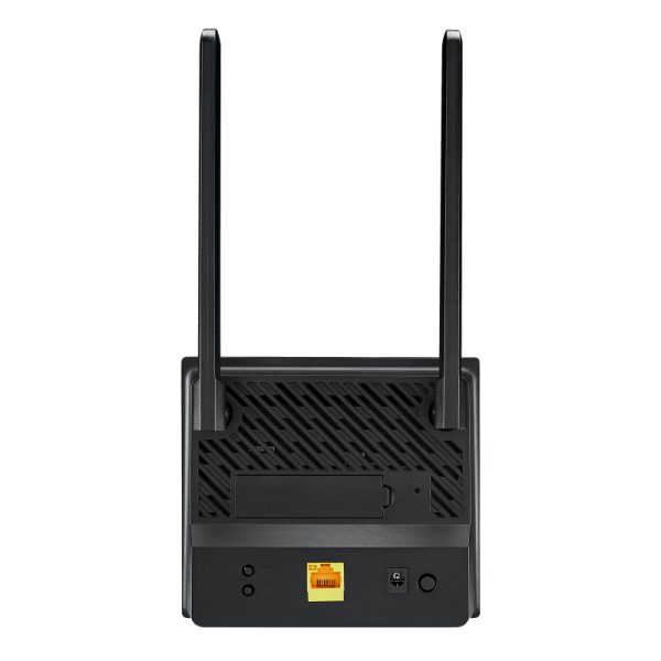 Zweites Bild vonASUS 4G-N16, Wi-Fi 4 (802.11n), Einzelband (2,4GHz), Eingebauter Ethernet-Anschluss, 3G, 4G, Schwarz