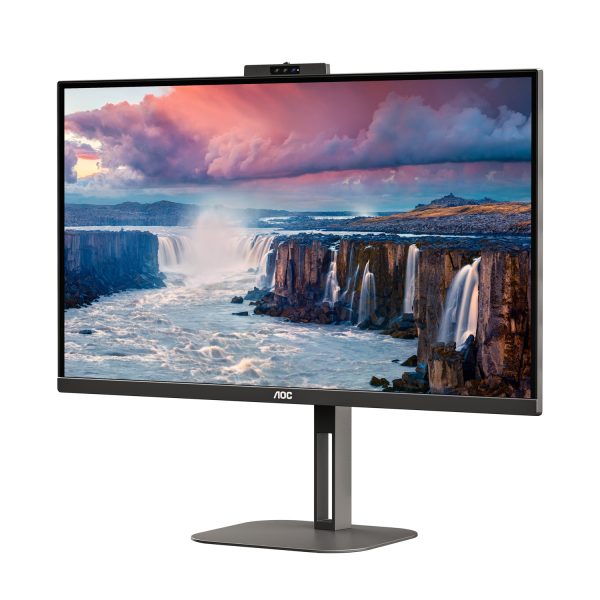 Zweites Bild vonAOC V5 Q27V5CW/BK, 68,6 cm (27"), 2560 x 1440 Pixel, Quad HD, LED, 1 ms, Schwarz