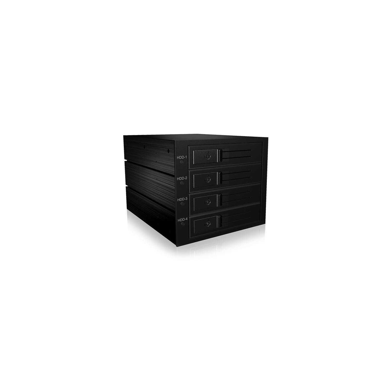 Zweites Bild vonICY BOX IB-564SAS-12G, 1,79 kg, Schwarz