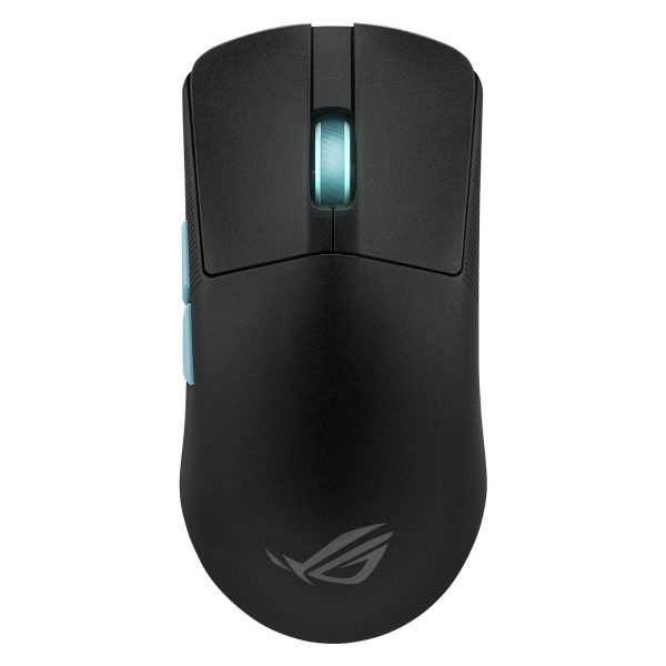 ASUS ROG Harpe Ace Aim Lab Edition, Beidhändig, Optisch, RF Wireless + Bluetooth + USB Type-A, 36000 DPI, Schwarz