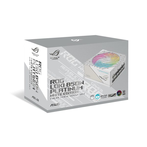 Zweites Bild vonASUS ROG Loki SFX-L 850W Platinum White, 850 W, 100 - 240 V, 110 W, 850 W, 110 W, 9,6 W