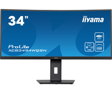 Zweites Bild vonIiyama ProLite XCB3494WQSN-B5, 86,4 cm (34"), 3440 x 1440 Pixel, UltraWide Quad HD, 0,4 ms, Schwarz