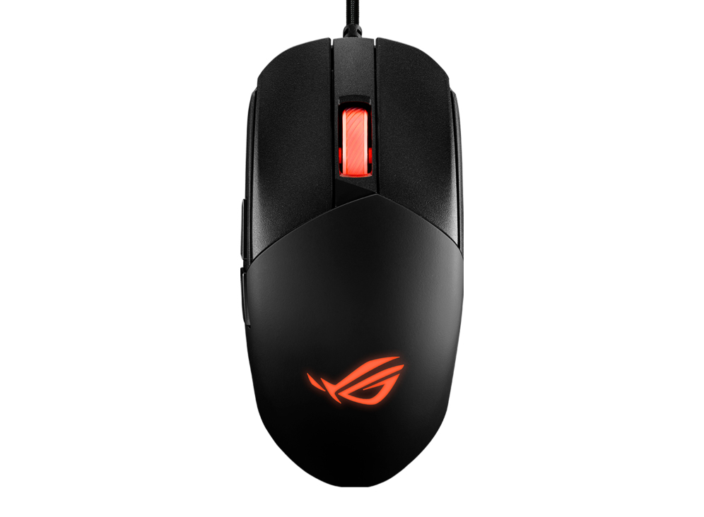 ASUS ROG Strix IMPACT III, rechts, Optisch, USB Typ-A, 12000 DPI, Schwarz