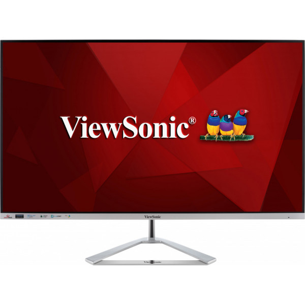 ViewSonic VX Series VX3276-2K-mhd-2, 81,3 cm (32"), 2560 x 1440 Pixel, Quad HD, LED, 4 ms, Silber