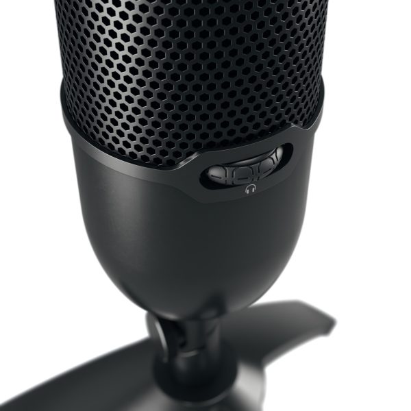 Zweites Bild vonCherry UM 3.0, Tischmikrofon, 24 Bit, 96 kHz, 120 dB, Kardioide, Kabelgebunden