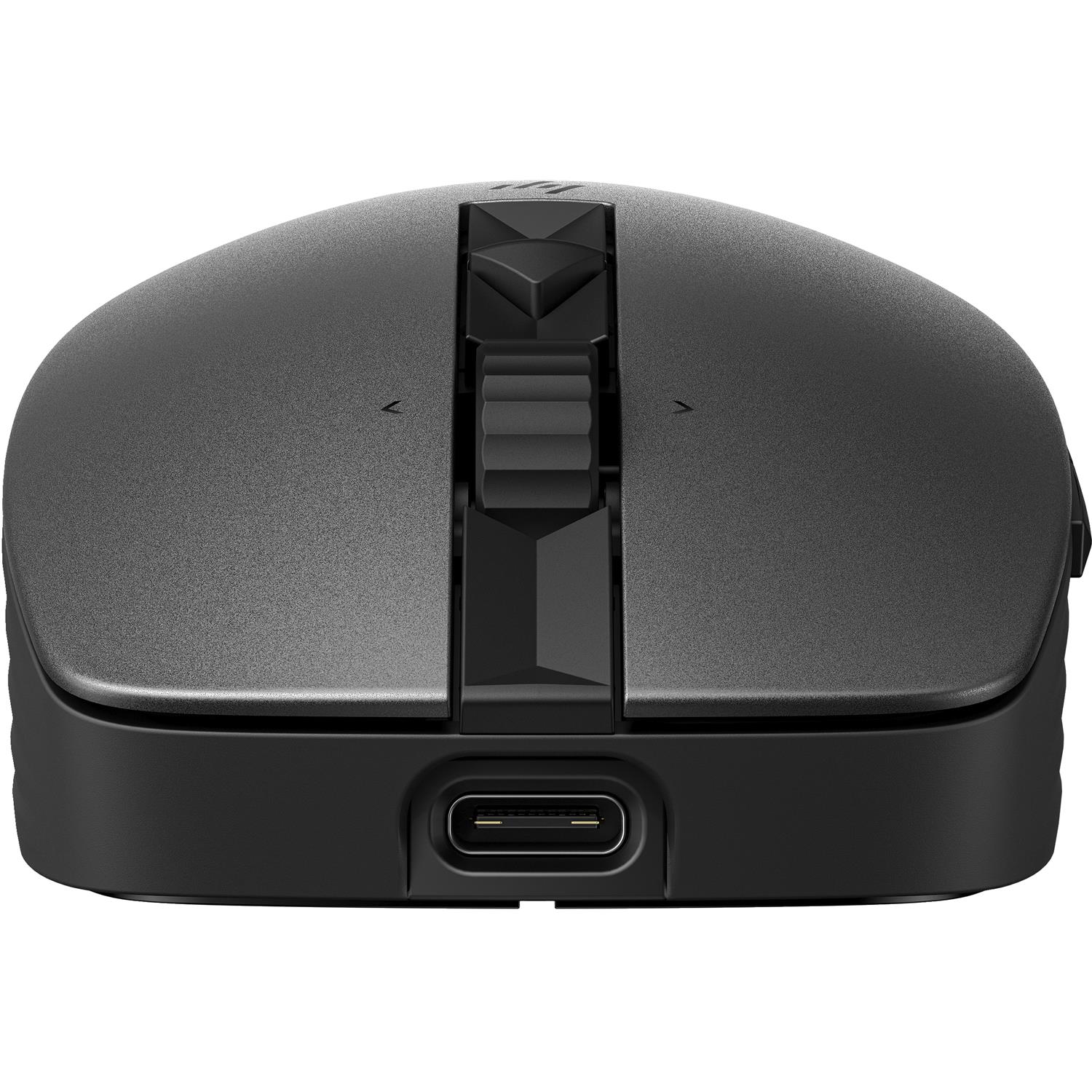HP 715 Wiederaufladbare Maus für mehrere Geräte, Beidhändig, RF Wireless + Bluetooth, 3000 DPI, Schwarz