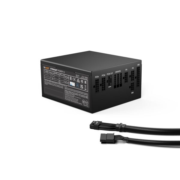 Zweites Bild vonBe Quiet! Straight Power 12, 750 W, 110 - 240 V, 820 W, 50/60 Hz, 10/5 A, 130 W
