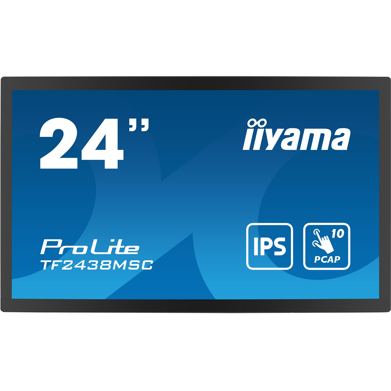 Iiyama TF2438MSC-B1, Digitale A-Platine, 61 cm (24"), LED, 1920 x 1080 Pixel