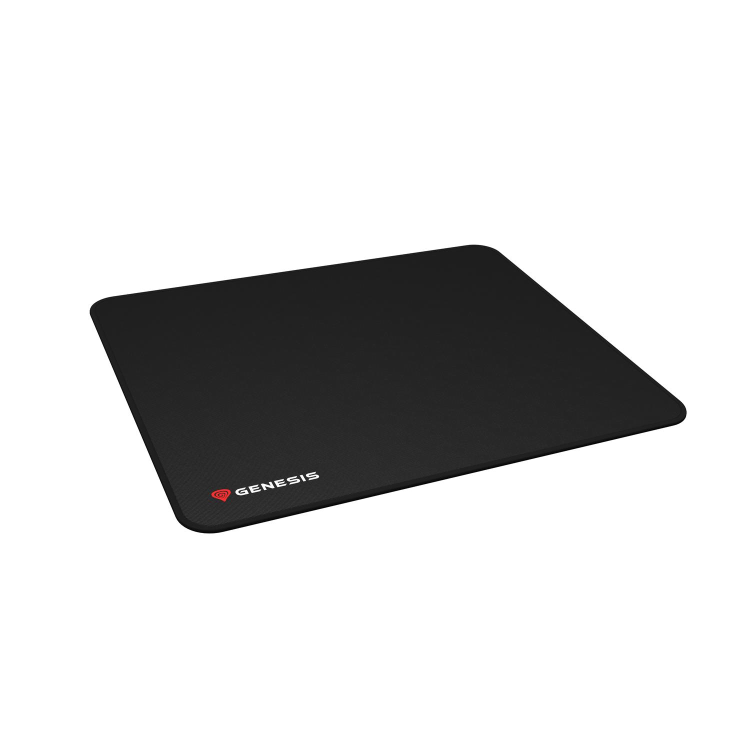 Zweites Bild vonnatec GENESIS Carbon 500 M Logo, Schwarz, Einfarbig, Stoff, Gummi, Gaming-Mauspad