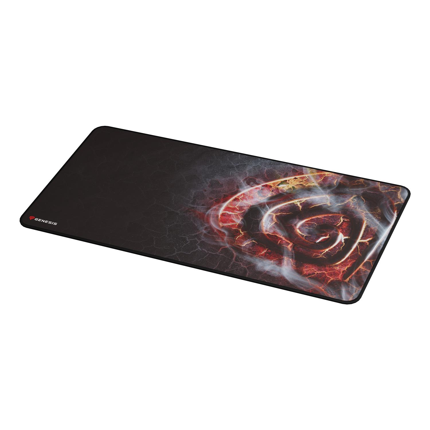 Zweites Bild vonnatec GENESIS Carbon 500 Maxi Lava G2, Mehrfarbig, Abbildung, Stoff, Gummi, Anti-Rutsch-Basis, Gaming-Mauspad