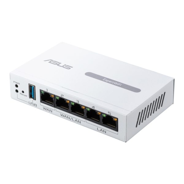 ASUS ExpertWiFi EBG15, Ethernet-WAN, Gigabit Ethernet, Weiß