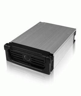 Zweites Bild vonICY BOX IB-138SK-B/-II, Carrier Panel, Schwarz, Aluminium & Kunststoff, 118 mm, 170 mm, 36 mm