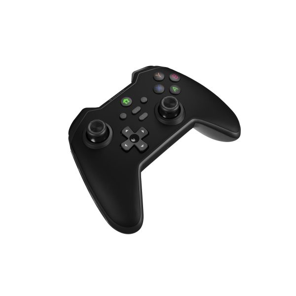 Zweites Bild vonnatec GENESIS Mangan 400, Gamepad, Android, MAC, Nintendo Switch, PC, iOS, D-Pad, Home button, Modus-Taste, Schaltfläche Auswählen, Schaltfläche Start, Turbo-Taste, Analog / Digital, Kabellos, Bluetooth