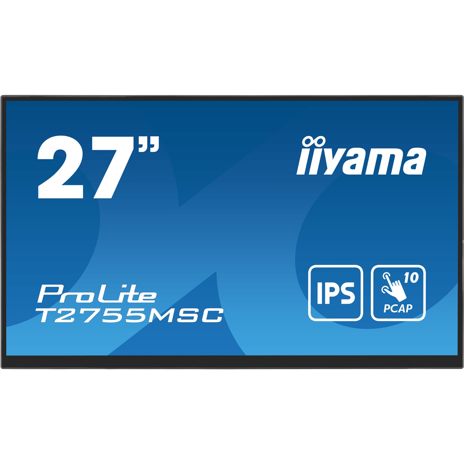 Iiyama ProLite T2755MSC-B1, 68,6 cm (27"), 1920 x 1080 Pixel, Full HD, LED, 5 ms, Schwarz