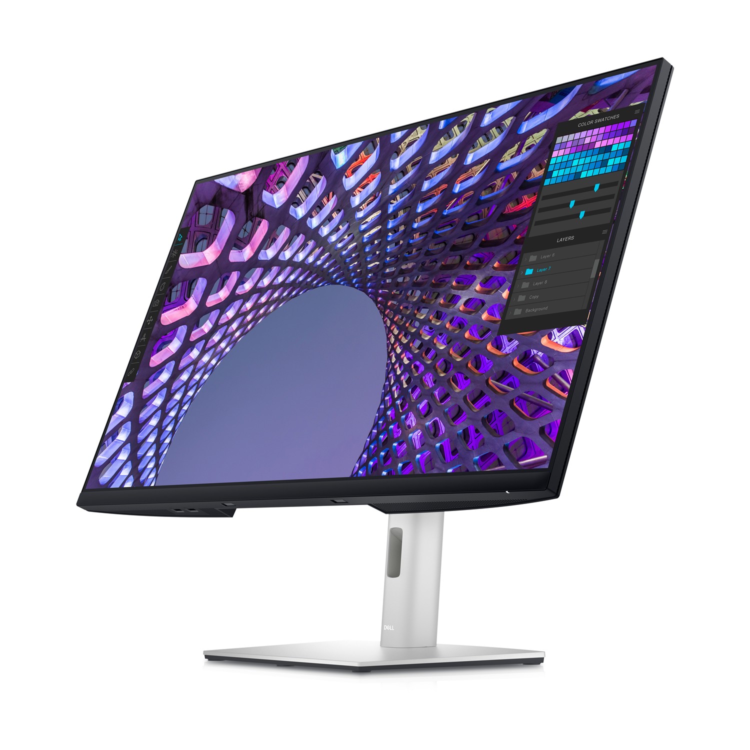 Zweites Bild vonDell P Series P3223QE, 80 cm (31.5"), 3840 x 2160 Pixel, 4K Ultra HD, LCD, 8 ms, Schwarz