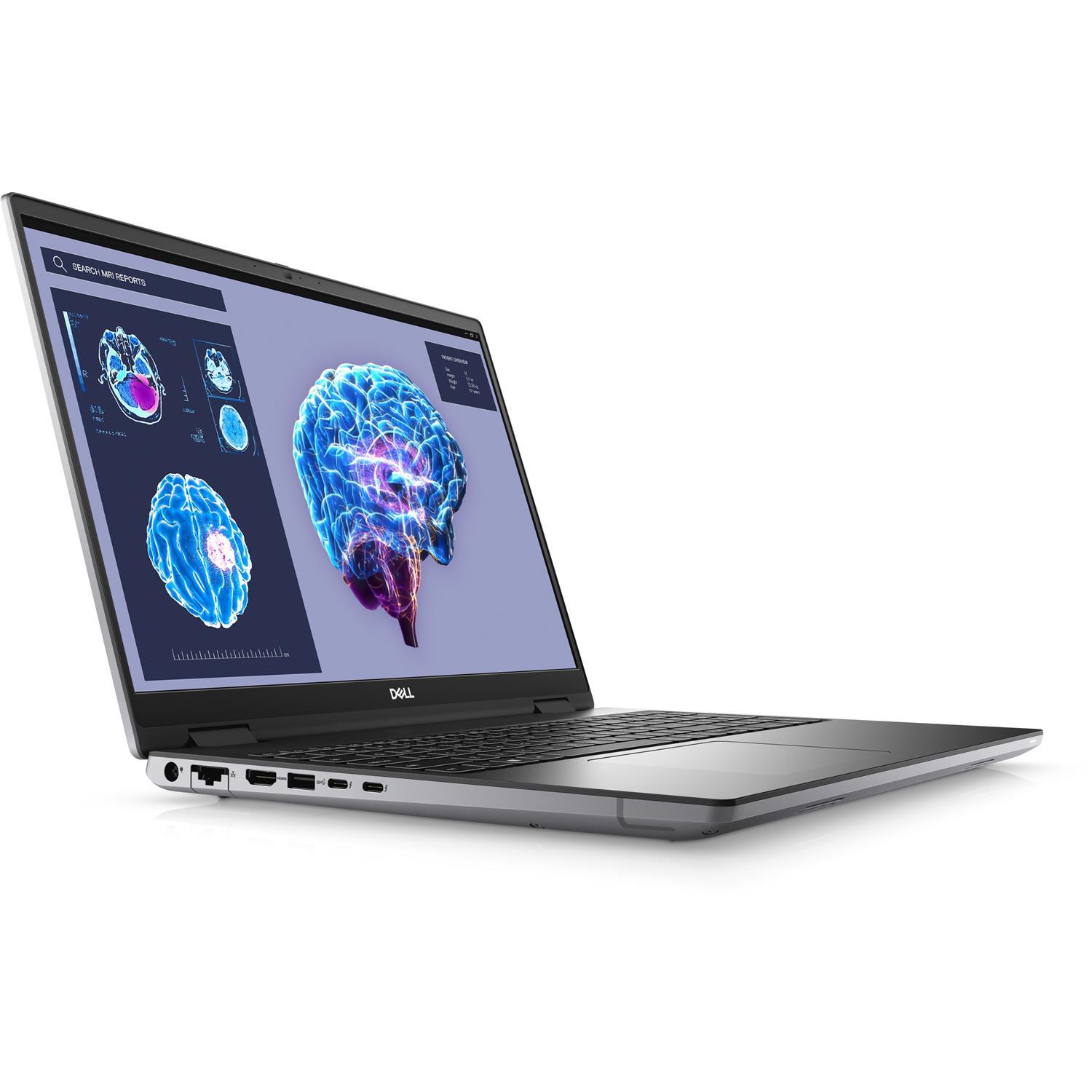 Zweites Bild vonDell Precision 7680, Intel® Core™ i7, 40,6 cm (16"), 1920 x 1200 Pixel, 32 GB, 1 TB, Windows 11 Pro