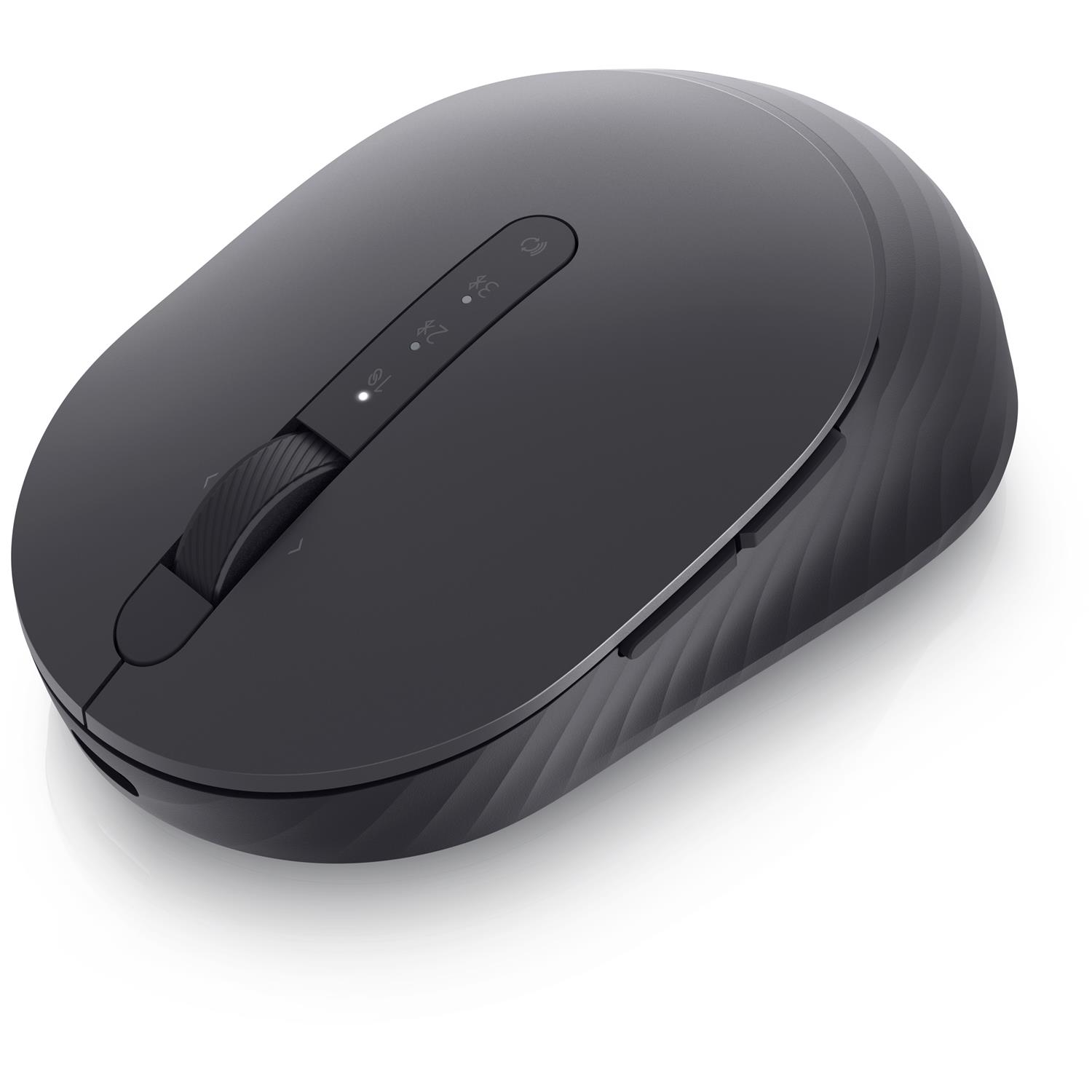 Dell Pro Premium kompakte Maus – MS7421W - Graphite Black (schwarz), Beidhändig, Optisch, RF Wireless + Bluetooth, 1600 DPI, Schwarz