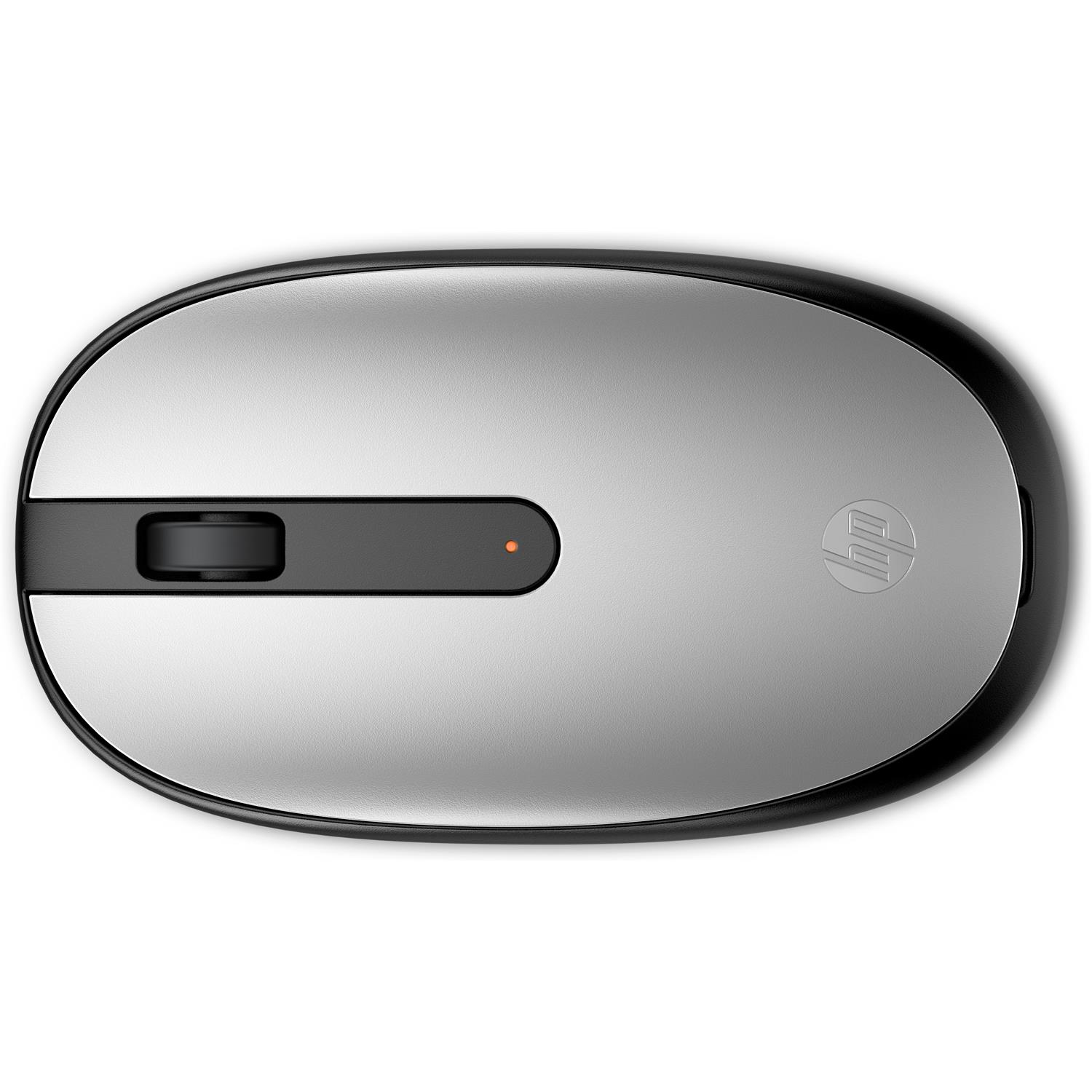HP 240 Bluetooth-Maus (Pike Silver), Beidhändig, Optisch, Bluetooth, 1600 DPI, Silber