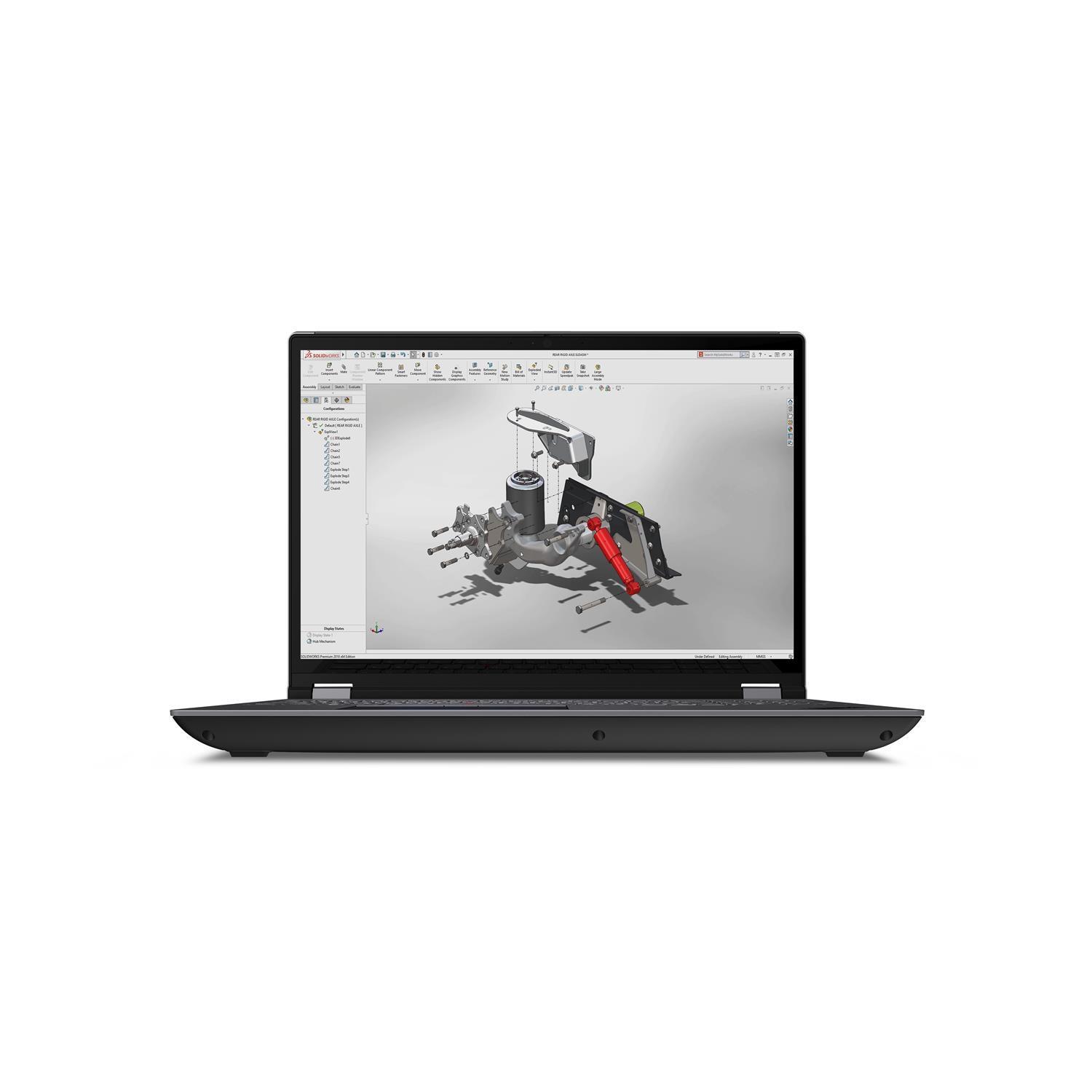 Zweites Bild vonLenovo ThinkPad P16 Gen 2, Intel® Core™ i7, 40,6 cm (16"), 2560 x 1600 Pixel, 32 GB, 1 TB, Windows 11 Pro