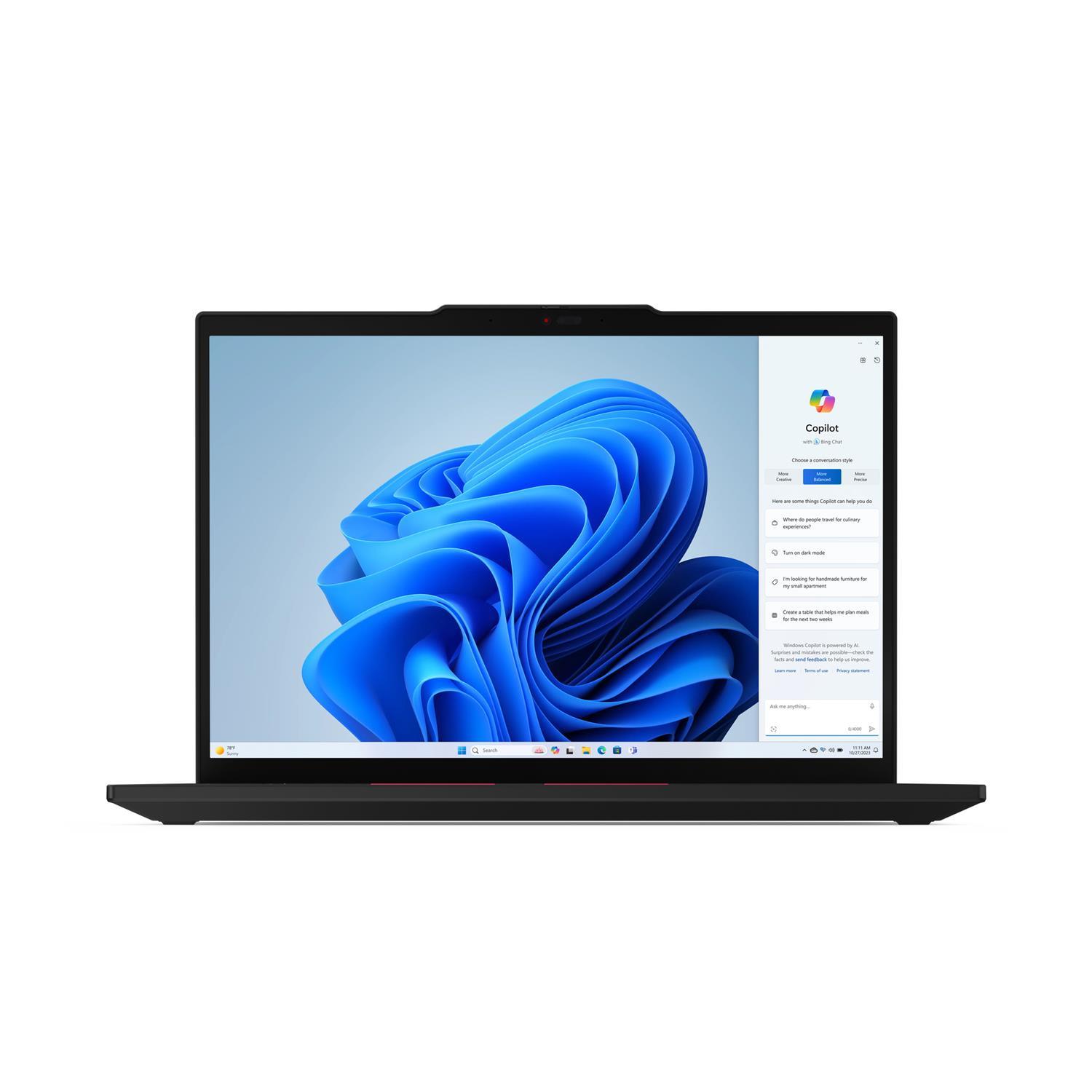Zweites Bild vonLenovo ThinkPad T14 Gen 5 (AMD), AMD Ryzen™ 7 PRO, 3,3 GHz, 35,6 cm (14"), 1920 x 1200 Pixel, 32 GB, 1 TB