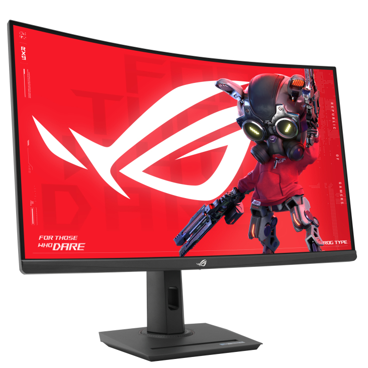Zweites Bild vonASUS ROG Strix XG32WCS, 80 cm (31.5"), 2560 x 1440 Pixel, Quad HD, LED, 1 ms, Schwarz