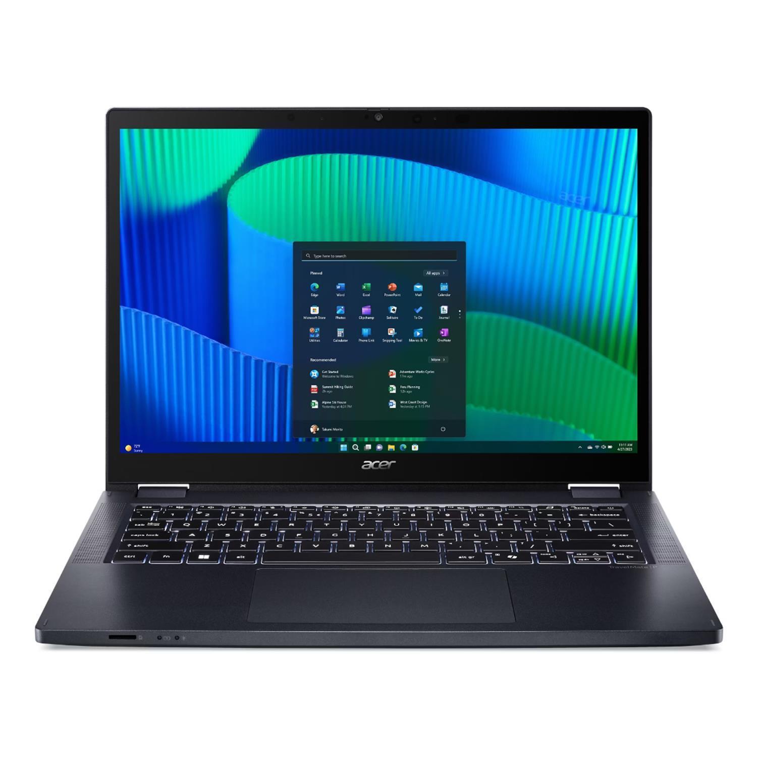 Acer TravelMate TMP414RN-54-TCO-75KB, Intel Core Ultra 7, 35,6 cm (14"), 1920 x 1200 Pixel, 32 GB, 1 TB, Windows 11 Pro
