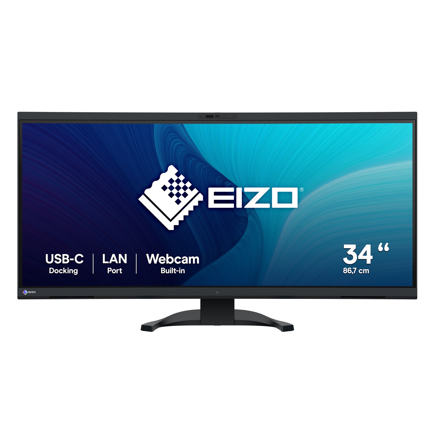 EIZO FlexScan EV3450XC-BK, 86,6 cm (34.1"), 3440 x 1440 Pixel, UltraWide Quad HD, LED, 5 ms, Schwarz