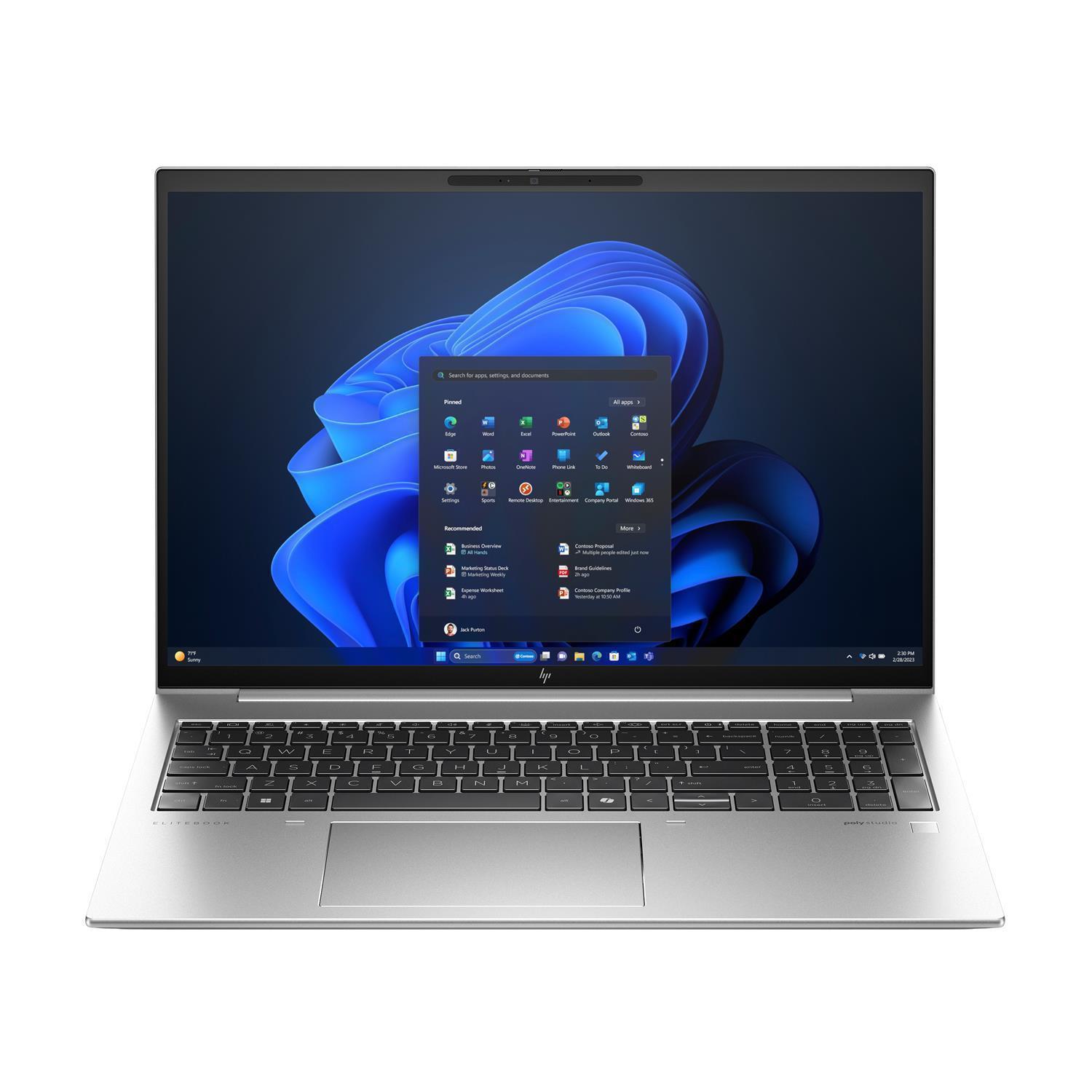 HP EliteBook 860 G11, Intel Core Ultra 7, 40,6 cm (16"), 1920 x 1200 Pixel, 32 GB, 1 TB, Windows 11 Pro
