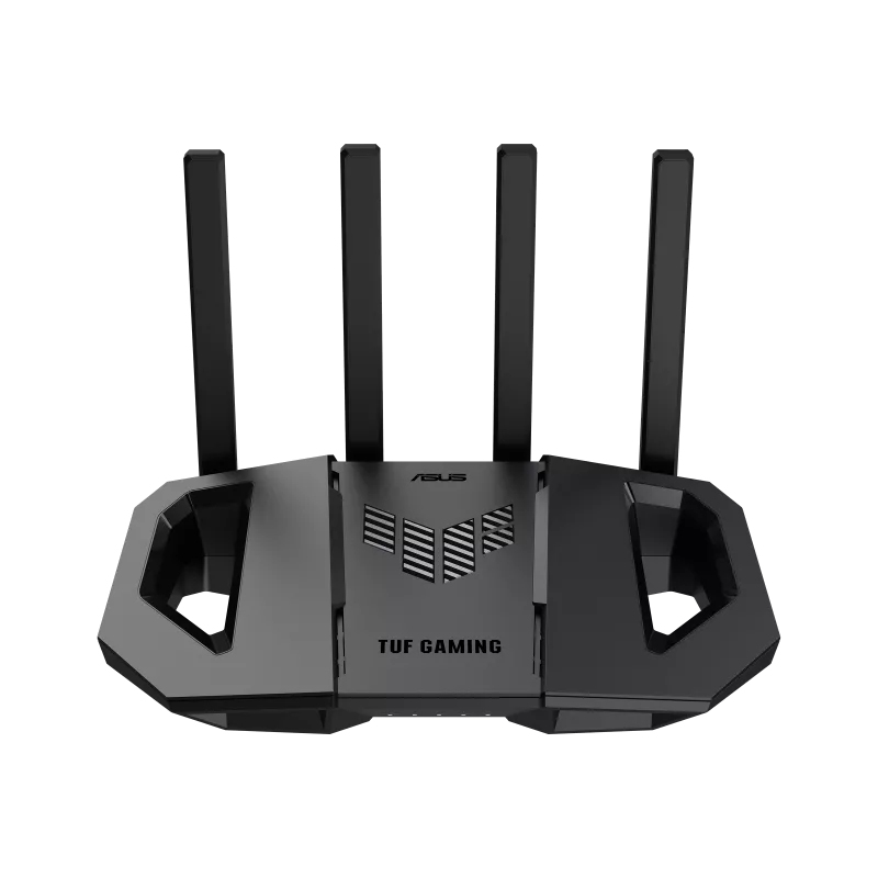 ASUS TUF-BE3600, Wi-Fi 7 (802.11be), Dual-Band (2,4 GHz/5 GHz), Ethernet/LAN, Schwarz, Tabletop-Router