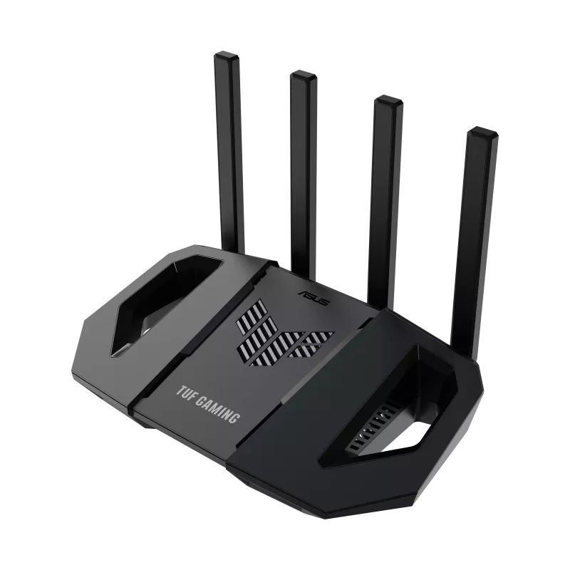 Zweites Bild vonASUS TUF-BE3600, Wi-Fi 7 (802.11be), Dual-Band (2,4 GHz/5 GHz), Ethernet/LAN, Schwarz, Tabletop-Router