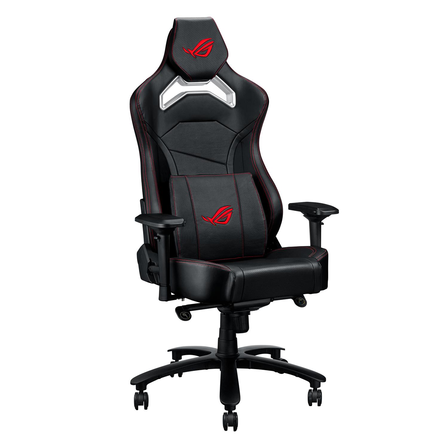 Zweites Bild vonASUS ROG Chariot X Core, Universal-Gamingstuhl, 136 kg, Gepolsterter Sitz, Gepolsterte, ausgestopfte Rückenlehne, 160 cm, 190 cm