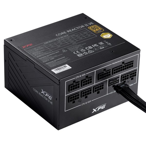 XPG COREREACTOR II VE 850W Netzteil, 850 W, 100 - 240 V, 47 - 63 Hz, 12 A, 20 A, 70,8 A