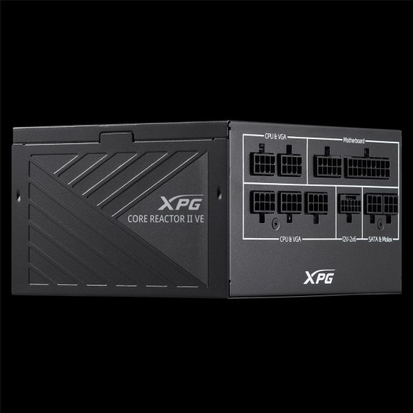Zweites Bild vonXPG COREREACTOR II VE 850W Netzteil, 850 W, 100 - 240 V, 47 - 63 Hz, 12 A, 20 A, 70,8 A