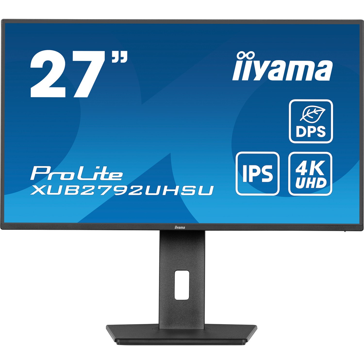 Iiyama ProLite XUB2792UHSU-B6, 68,6 cm (27"), 3840 x 2160 Pixel, 4K Ultra HD, LED, 4 ms, Schwarz
