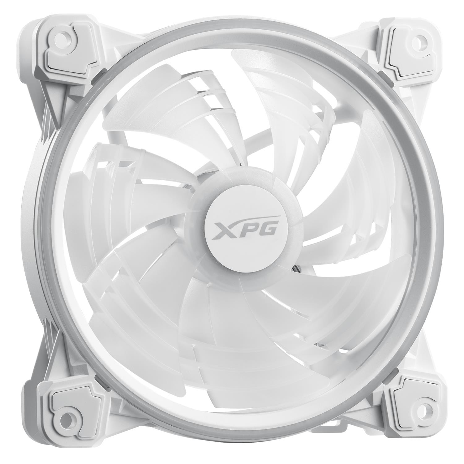 XPG HURRICANE 120 ARGB PWM Weiß, Ventilator, 12 cm, 600 RPM, 2000 RPM, 18,17 dB, 61,5 cfm