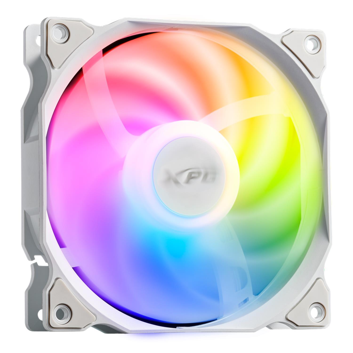 XPG VENTO 120 ARGB PWM Weiß, Ventilator, 12 cm, 300 RPM, 1850 RPM, 24 dB, 50 cfm