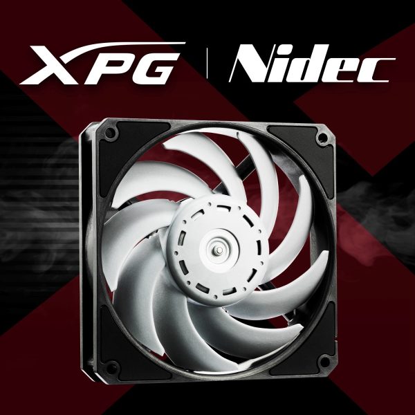 Zweites Bild vonADATA XPG VENTO PRO 120 PWM Schwarz, Ventilator, 12 cm, 450 RPM, 2500 RPM, 10 dB, 28 dB