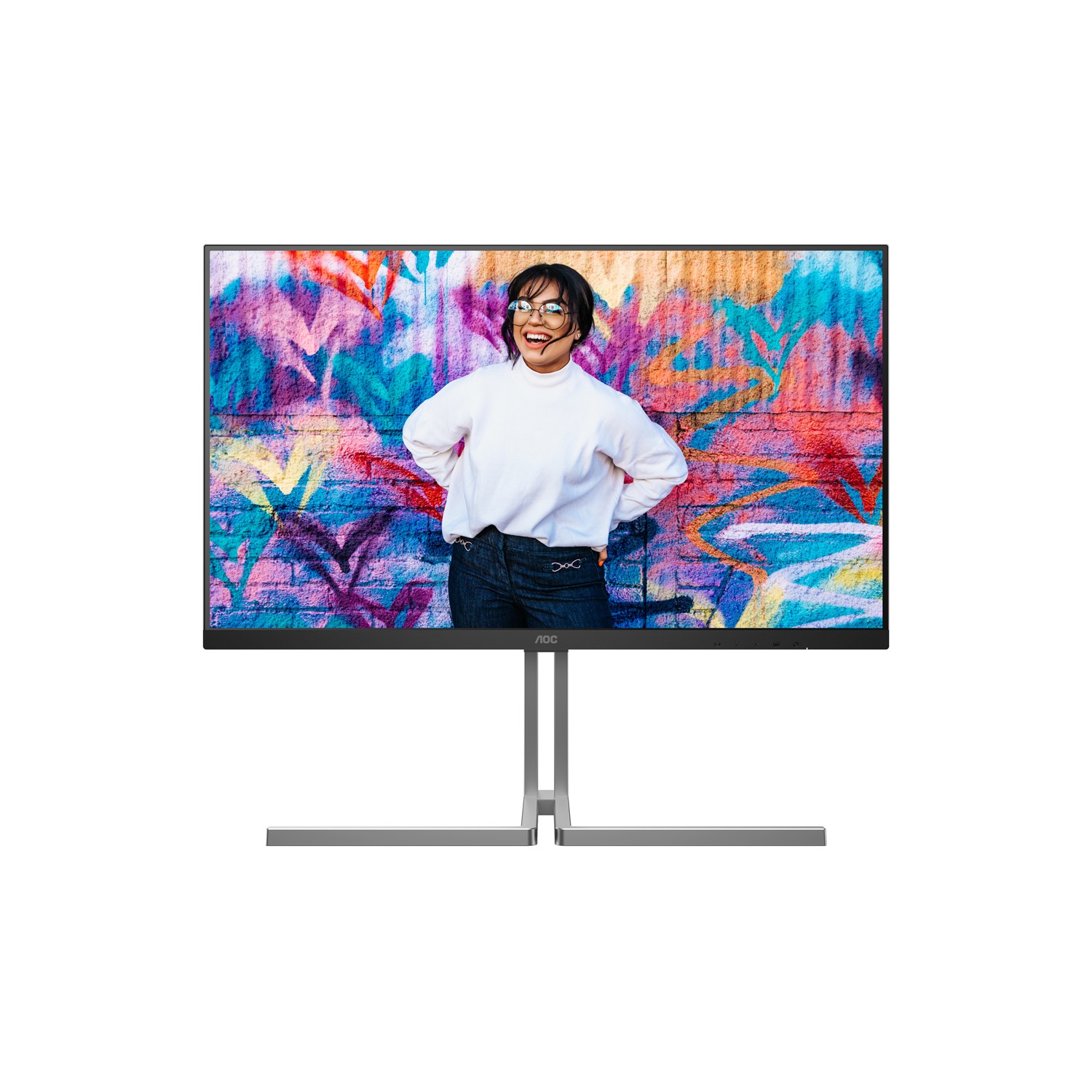 Zweites Bild vonAOC U32U3CV, 80 cm (31.5"), 3840 x 2160 Pixel, 4K Ultra HD, LCD, 4 ms, Schwarz