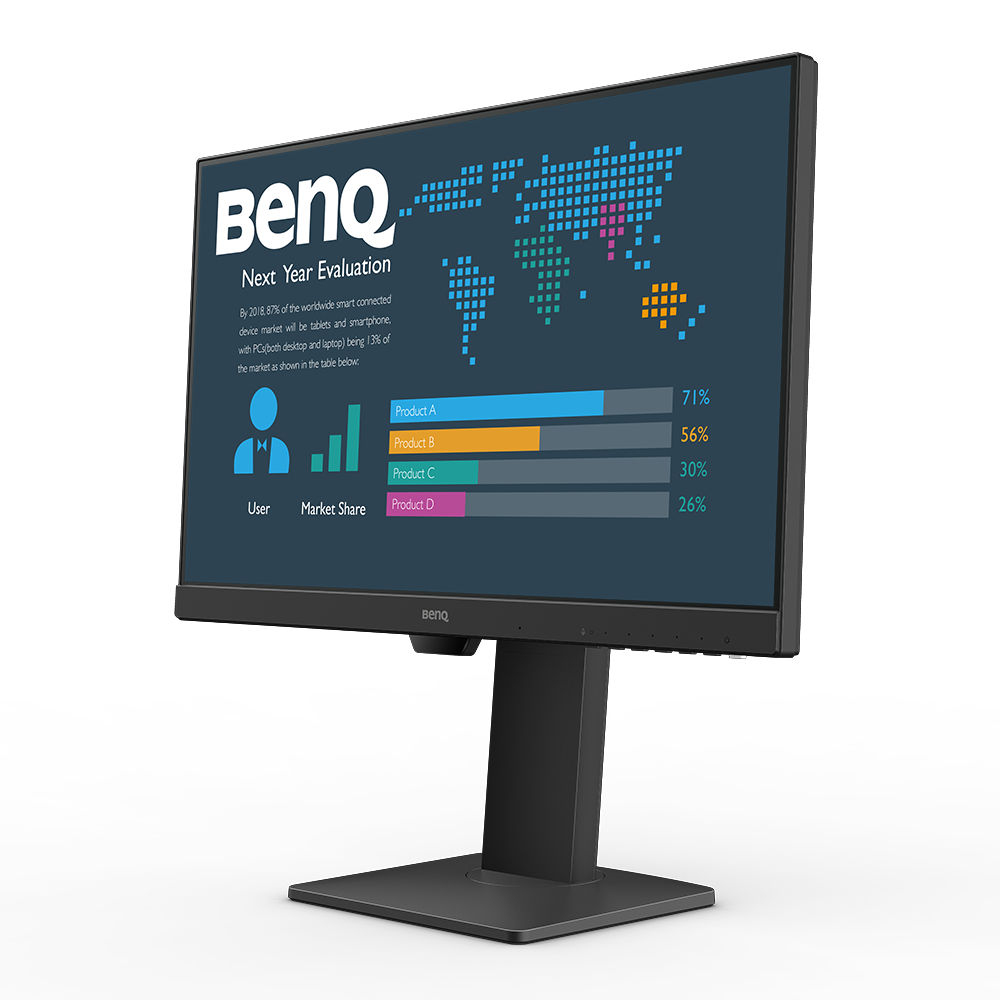Zweites Bild vonBenQ BL2486TC, 60,5 cm (23.8"), 1920 x 1080 Pixel, Full HD, 5 ms, Schwarz